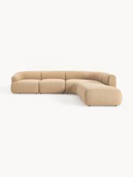 Modular Bouclé Corner Sofa Sofia (4-seater) - thumbnail 1