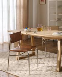 Leather Dining Chair Jordan - thumbnail 8
