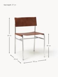 Leather Dining Chair Jordan - thumbnail 6