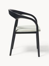 Ash Wood Dining Chair Camille with Seat Cushion - thumbnail 3