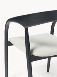 Ash Wood Dining Chair Camille with Seat Cushion - thumbnail 6