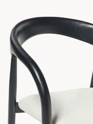 Ash Wood Dining Chair Camille with Seat Cushion - thumbnail 5