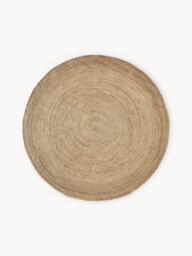 Round Handmade Jute Rug Sharmila