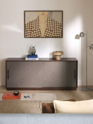 Wooden Sideboard Wisp with Upholstered Front - thumbnail 9
