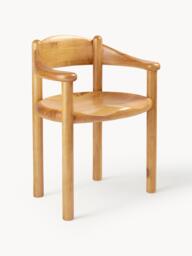 Pine Wood Dining Chair Daumiller with Armrests - thumbnail 1