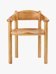 Pine Wood Dining Chair Daumiller with Armrests - thumbnail 3