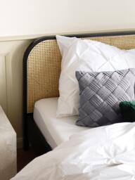 Velvet Cushion Cover Sina with Woven Pattern - thumbnail 3