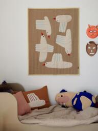 Cotton Cushion Bird - thumbnail 5