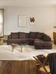 Bouclé Corner Sofa Tribeca - thumbnail 9