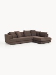 Bouclé Corner Sofa Tribeca - thumbnail 2