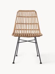 Polyrattan Dining Chairs Costa, Set of 2 - thumbnail 3