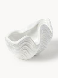 Decorative Reactive Glaze Bowl Mar in Shell Shape, W 18 cm - thumbnail 2