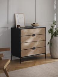 Mango Wood Chest of Drawers June - thumbnail 2