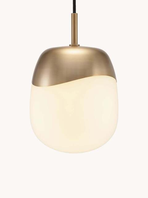 Mouth-Blown Pendant Light Spring - image 1