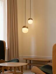Mouth-Blown Pendant Light Spring - thumbnail 3