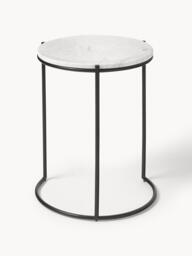 Marble Side Tables Ella, Set of 2 - thumbnail 4