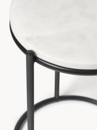 Marble Side Tables Ella, Set of 2 - thumbnail 7