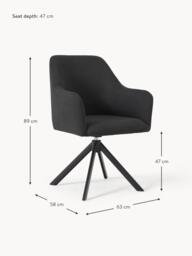 Swivel Armchair Isla - thumbnail 9