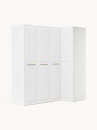 Modular Corner Wardrobe Charlotte, 215 cm Wide, in various sizes