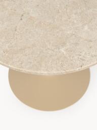 Round Marble Dining Table Miley, Ø 90 cm - thumbnail 4