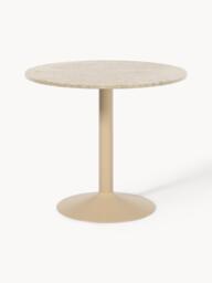 Round Marble Dining Table Miley, Ø 90 cm - thumbnail 1