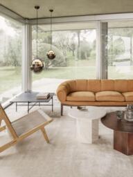 Handmade Oak Wood Lounge Chair MR01 Initial with Seat Cushion - thumbnail 2
