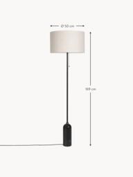 Dimmable Floor Lamp Gravity with Marble Base - thumbnail 3