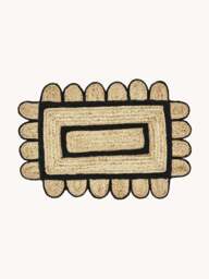 Handmade Jute Doormat Denta - thumbnail 1