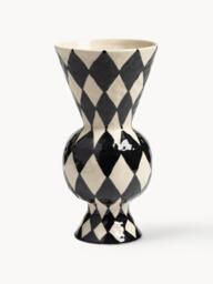 Hand-Painted Vase Rhombic, H 30 cm - thumbnail 1