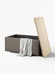 Bouclé Ottoman Lennon with Storage - thumbnail 7