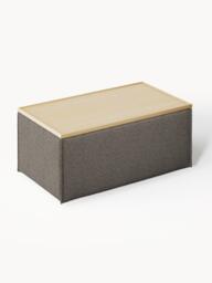 Bouclé Ottoman Lennon with Storage - thumbnail 3