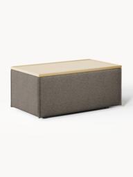 Bouclé Ottoman Lennon with Storage