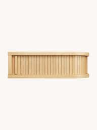 Wooden Wall-Mounted Bedside Table Farsta Tambour with Drawer - thumbnail 2