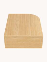 Wooden Wall-Mounted Bedside Table Farsta Tambour with Drawer - thumbnail 8