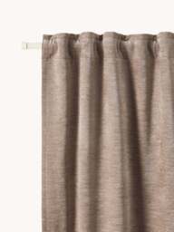 Blackout Multi-Band Curtains Sandra, Set of 2, W 130 cm