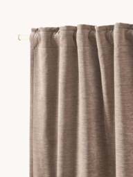 Blackout Multi-Band Curtains Sandra, Set of 2, W 130 cm - thumbnail 3
