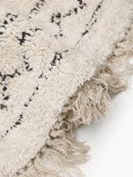 Round Hand-Tufted Cotton Rug Fionn with Fringes - thumbnail 6