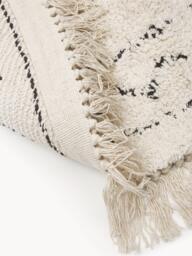 Round Hand-Tufted Cotton Rug Fionn with Fringes - thumbnail 5