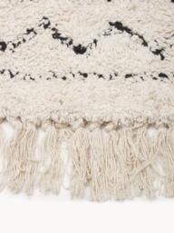 Round Hand-Tufted Cotton Rug Fionn with Fringes - thumbnail 4
