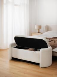Teddy Upholstered Bench Benji with Storage Space - thumbnail 8