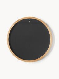 Round Wall Mirror Avery with Oak Wood Frame - thumbnail 6