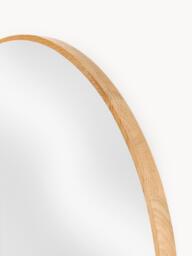 Round Wall Mirror Avery with Oak Wood Frame - thumbnail 4
