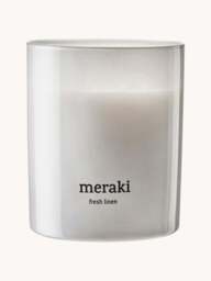 Scented Candle Fresh Linen Lemon, Jasmine & Musk)