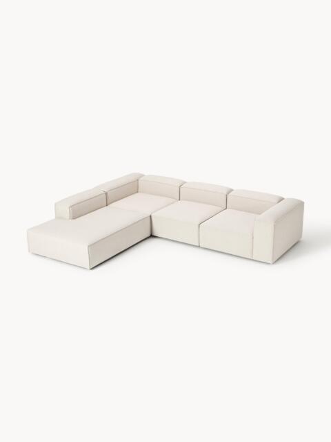 Linen Blend Modular Corner Sofa Lennon (4-seater)