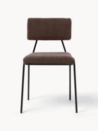 Corduroy Upholstered Chairs Mats, Set of 2 - thumbnail 3