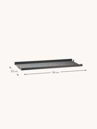 Metal Shelf String System, W 58 x D 20 cm - thumbnail 3