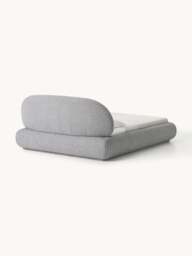 Upholstered Bouclé Bed Alba - thumbnail 4