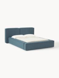 Upholstered Bouclé Bed Lennon