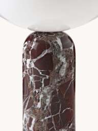 Small Portable Marble LED Table Lamp Kizu, Dimmable - thumbnail 5