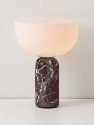 Small Portable Marble LED Table Lamp Kizu, Dimmable - thumbnail 3